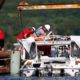 Photo of the investigation surrounding the sinking of the duck boat in Branson, Mo.