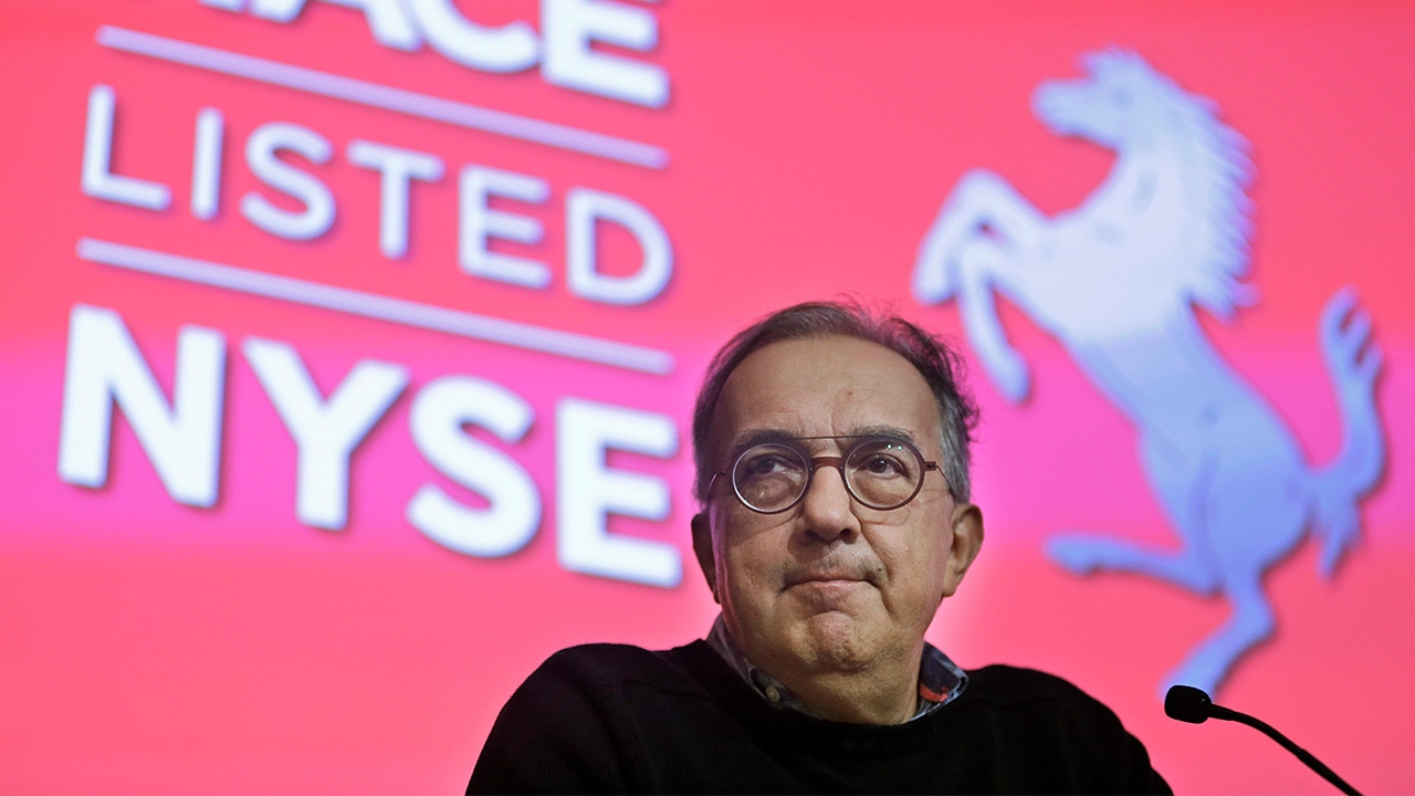 Photo of Sergio Marchionne speaking at the NYSE