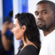 Photo of Kanye West and Kim Kardashian at the MTV Video Music Awards in 2016