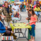 Photo of sidewalk vendors in Santa Monica, Calif.