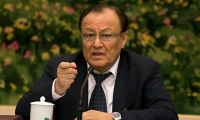 Photo of Shohrat Zakir, chairman of the Xinjiang Uyghur Autonomous Region