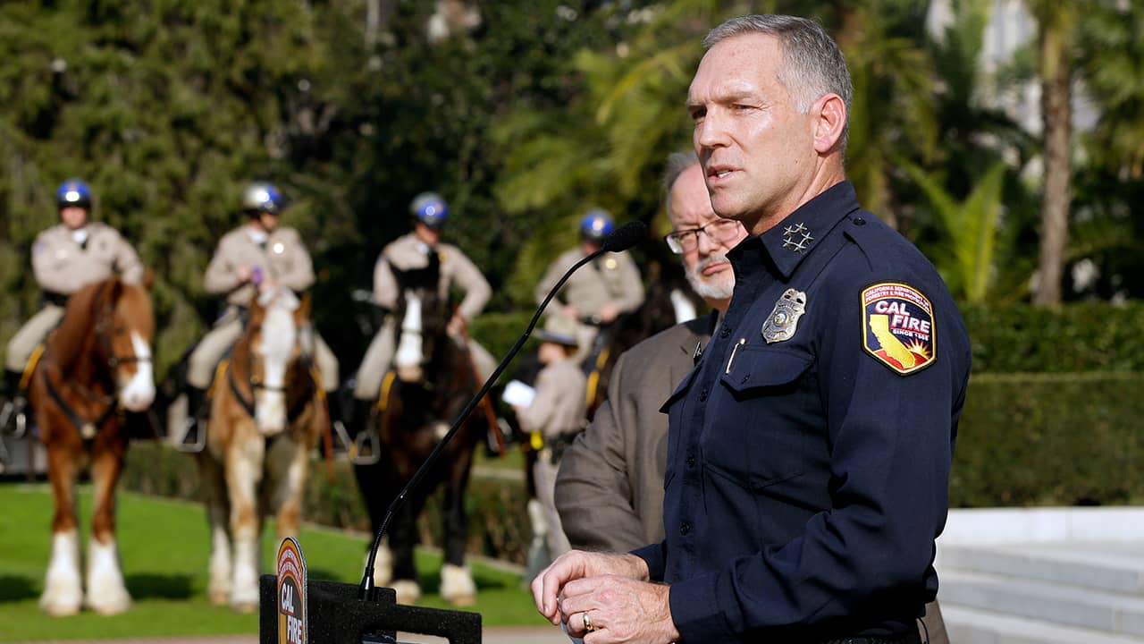 Photo of CalFire Director Thom Porter
