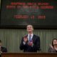 Gavin Newsom at his State of the State address