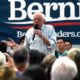 Photo of Bernie Sanders speaking at the podium